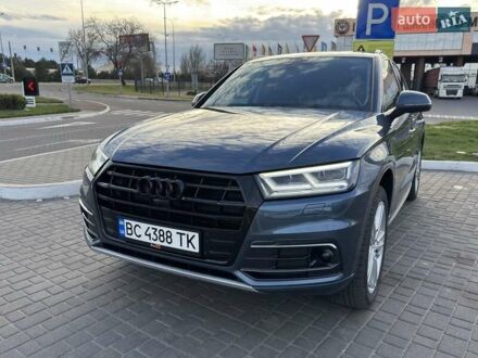 Ауди Ку 5 2018 в Одессе на Automoto.ua Синий Ауди Ку 5, объемом двигателя 1.98 л и пробегом 82 тыс. км за 32000 $, фото 1 на Automoto.ua