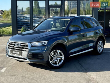 Ауді Ку 5 2018 у Кременчуге на Automoto.ua Синій Ауді Ку 5, об'ємом двигуна 1.98 л та пробігом 131 тис. км за 22999 $, фото 1 на Automoto.ua