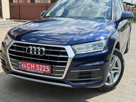 Синий Ауди Ку 5, объемом двигателя 2 л и пробегом 115 тыс. км за 24500 $, фото 1 на Automoto.ua