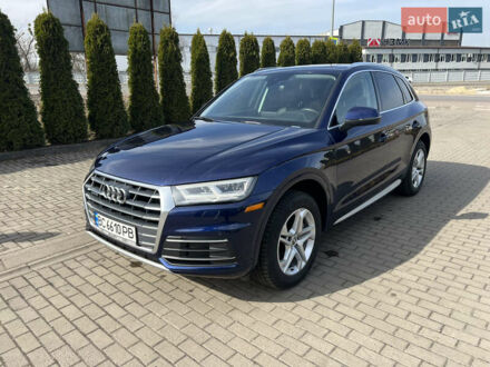 Ауди Ку 5 2018 в Червонограде на Automoto.ua Синий Ауди Ку 5, объемом двигателя 2 л и пробегом 127 тыс. км за 26000 $, фото 1 на Automoto.ua
