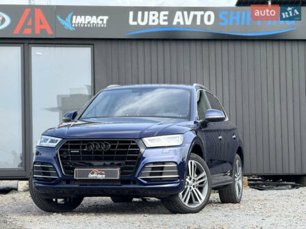Синій Ауді Ку 5, об'ємом двигуна 2 л та пробігом 70 тис. км за 25300 $, фото 1 на Automoto.ua