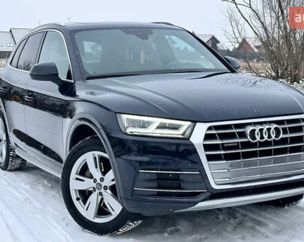 Синий Ауди Ку 5, объемом двигателя 1.98 л и пробегом 76 тыс. км за 27000 $, фото 1 на Automoto.ua