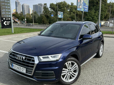 Синий Ауди Ку 5, объемом двигателя 1.98 л и пробегом 102 тыс. км за 27000 $, фото 1 на Automoto.ua