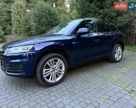 Синий Ауди Ку 5, объемом двигателя 2 л и пробегом 145 тыс. км за 26500 $, фото 1 на Automoto.ua