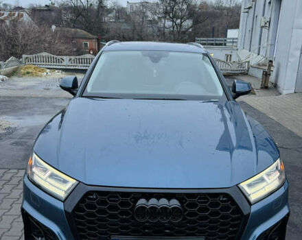 Синий Ауди Ку 5, объемом двигателя 2 л и пробегом 35 тыс. км за 30700 $, фото 1 на Automoto.ua