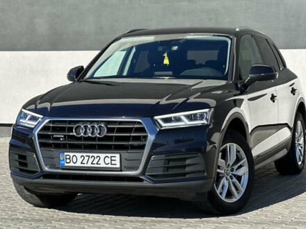 Ауди Ку 5 2018 в Тернополе на Automoto.ua Синий Ауди Ку 5, объемом двигателя 1.97 л и пробегом 230 тыс. км за 27900 $, фото 1 на Automoto.ua