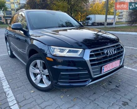 Синій Ауді Ку 5, об'ємом двигуна 2 л та пробігом 150 тис. км за 21999 $, фото 1 на Automoto.ua