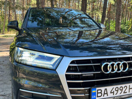 Ауди Ку 5 2018 в Кропивницком (Кировограде) на Automoto.ua Синий Ауди Ку 5, объемом двигателя 1.98 л и пробегом 62 тыс. км за 32500 $, фото 1 на Automoto.ua