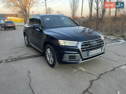 Ауди Ку 5 2019 в Кривом Озере на Automoto.ua Синий Ауди Ку 5, объемом двигателя 2 л и пробегом 9 тыс. км за 22900 $, фото 1 на Automoto.ua