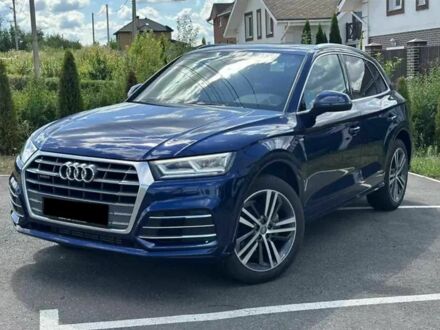 Ауди Ку 5 2019 в Киеве на Automoto.ua Синий Ауди Ку 5, объемом двигателя 2 л и пробегом 62 тыс. км за 19000 $, фото 1 на Automoto.ua