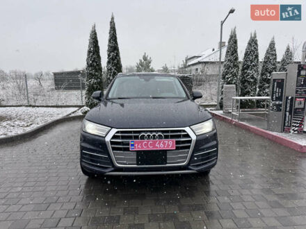 Ауди Ку 5 2019 в Самборе на Automoto.ua Синий Ауди Ку 5, объемом двигателя 2 л и пробегом 120 тыс. км за 21500 $, фото 1 на Automoto.ua