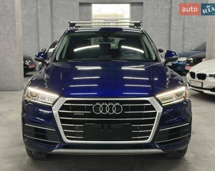 Синий Ауди Ку 5, объемом двигателя 2 л и пробегом 92 тыс. км за 21499 $, фото 1 на Automoto.ua