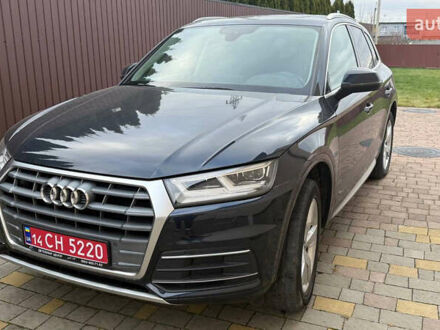 Синий Ауди Ку 5, объемом двигателя 1.98 л и пробегом 123 тыс. км за 24900 $, фото 1 на Automoto.ua