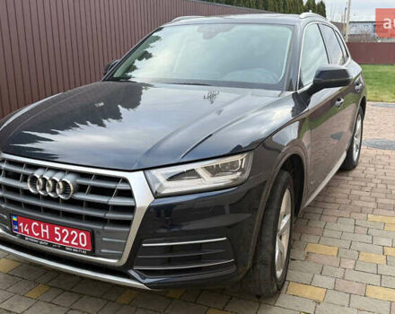 Синий Ауди Ку 5, объемом двигателя 1.98 л и пробегом 123 тыс. км за 24900 $, фото 1 на Automoto.ua