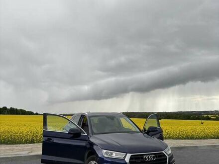 Синий Ауди Ку 5, объемом двигателя 1.98 л и пробегом 109 тыс. км за 28800 $, фото 1 на Automoto.ua