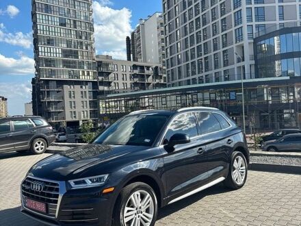 Синий Ауди Ку 5, объемом двигателя 2 л и пробегом 79 тыс. км за 28900 $, фото 1 на Automoto.ua