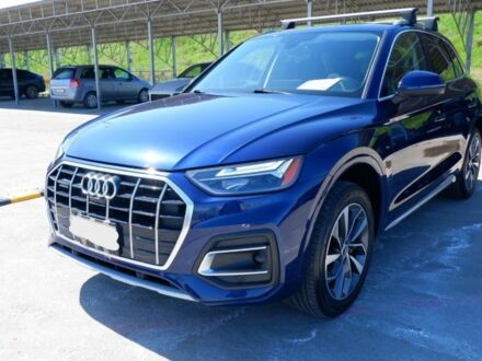 Ауди Ку 5 2021 в Киеве на Automoto.ua Синий Ауди Ку 5, объемом двигателя 2 л и пробегом 88 тыс. км за 20200 $, фото 1 на Automoto.ua