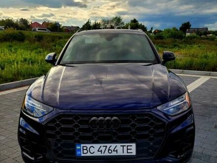 Ауди Ку 5 2021 в Львове на Automoto.ua Синий Ауди Ку 5, объемом двигателя 1.98 л и пробегом 26 тыс. км за 31099 $, фото 1 на Automoto.ua