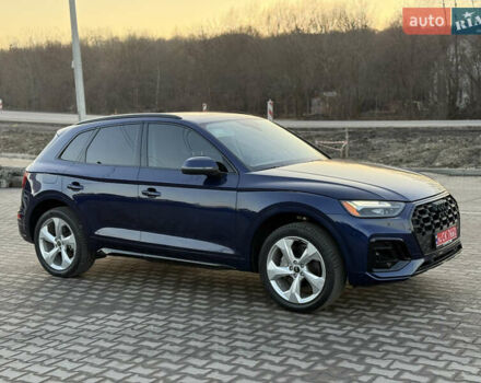 Синий Ауди Ку 5, объемом двигателя 2 л и пробегом 104 тыс. км за 31850 $, фото 1 на Automoto.ua