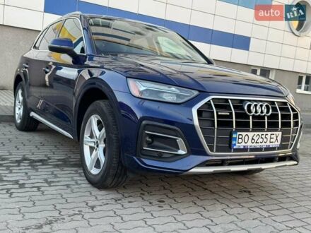 Ауди Ку 5 2021 в Хмельницком на Automoto.ua Синий Ауди Ку 5, объемом двигателя 1.98 л и пробегом 17 тыс. км за 32200 $, фото 1 на Automoto.ua