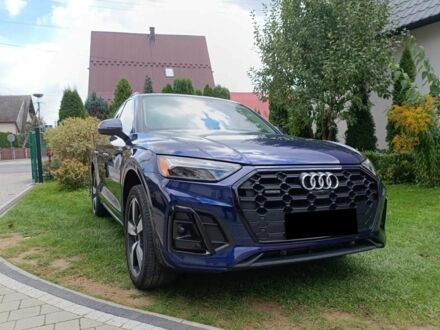 Ауди Ку 5 2022 в Киеве на Automoto.ua Синий Ауди Ку 5, объемом двигателя 2 л и пробегом 41 тыс. км за 24500 $, фото 1 на Automoto.ua
