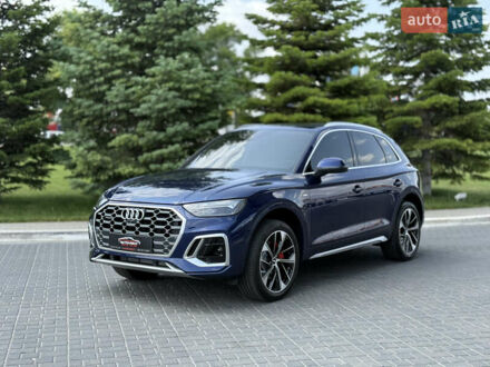 Ауді Ку 5 2023 у Одесі на Automoto.ua Синій Ауді Ку 5, об'ємом двигуна 2 л та пробігом 44 тис. км за 36000 $, фото 1 на Automoto.ua
