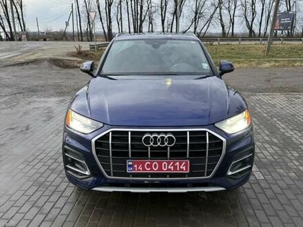 Синій Ауді Ку 5, об'ємом двигуна 2 л та пробігом 47 тис. км за 35500 $, фото 1 на Automoto.ua