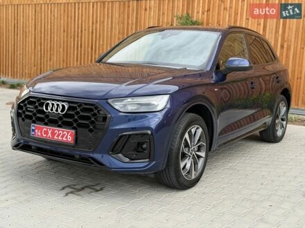 Синий Ауди Ку 5, объемом двигателя 2 л и пробегом 84 тыс. км за 33950 $, фото 1 на Automoto.ua