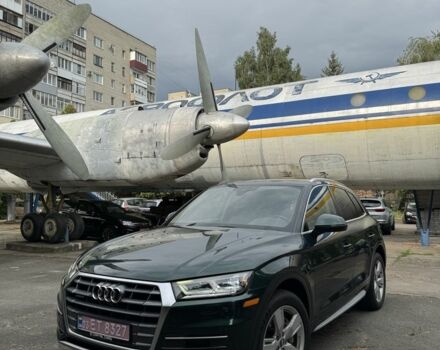 Зеленый Ауди Ку 5, объемом двигателя 2 л и пробегом 218 тыс. км за 19700 $, фото 1 на Automoto.ua