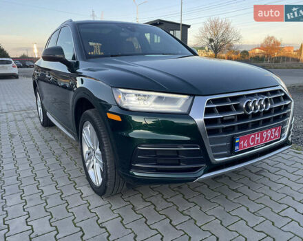 Зеленый Ауди Ку 5, объемом двигателя 2 л и пробегом 37 тыс. км за 27000 $, фото 2 на Automoto.ua