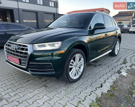 Зеленый Ауди Ку 5, объемом двигателя 2 л и пробегом 37 тыс. км за 27000 $, фото 1 на Automoto.ua