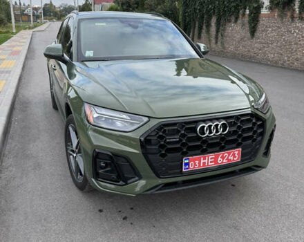 Ауди Ку 5 2023 в Киеве на Automoto.ua Зеленый Ауди Ку 5, объемом двигателя 1.98 л и пробегом 20 тыс. км за 55900 $, фото 1 на Automoto.ua