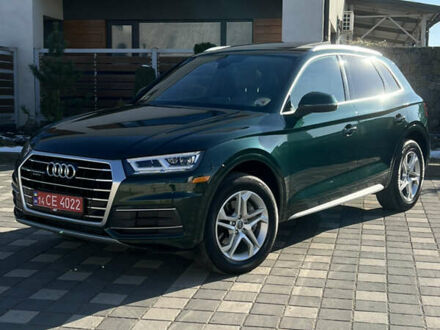 Ауди Ку 5 2017 в Стрые на Automoto.ua Зеленый Ауди Ку 5, объемом двигателя 1.98 л и пробегом 89 тыс. км за 27300 $, фото 1 на Automoto.ua