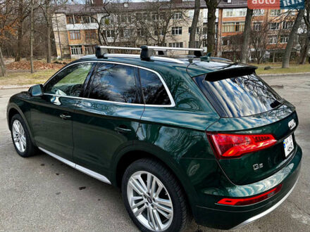 Ауди Ку 5 2017 в Киеве на Automoto.ua Зеленый Ауди Ку 5, объемом двигателя 1.98 л и пробегом 107 тыс. км за 40999 $, фото 1 на Automoto.ua