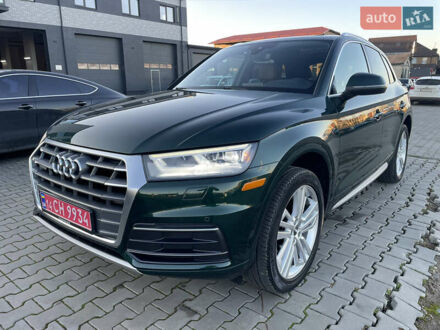 Зеленый Ауди Ку 5, объемом двигателя 2 л и пробегом 37 тыс. км за 27000 $, фото 1 на Automoto.ua