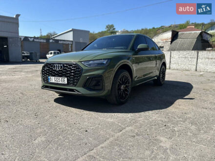 Ауди Ку 5 2021 в Полтаве на Automoto.ua Зеленый Ауди Ку 5, объемом двигателя 1.98 л и пробегом 121 тыс. км за 42700 $, фото 1 на Automoto.ua
