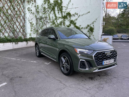 Ауді Ку 5 2021 у Києві на Automoto.ua Зелений Ауді Ку 5, об'ємом двигуна 1.98 л та пробігом 50 тис. км за 53999 $, фото 1 на Automoto.ua