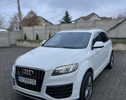 Белый Ауди Ку 7, объемом двигателя 3 л и пробегом 214 тыс. км за 14800 $, фото 1 на Automoto.ua