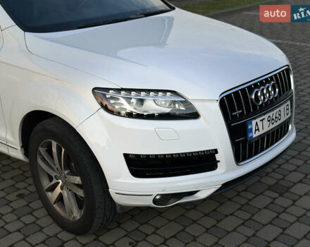 Ауди Ку 7 2010 в Ивано-Франковске на Automoto.ua Белый Ауди Ку 7, объемом двигателя 2.97 л и пробегом 355 тыс. км за 16500 $, фото 4 на Automoto.ua