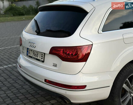 Ауди Ку 7 2010 в Ивано-Франковске на Automoto.ua Белый Ауди Ку 7, объемом двигателя 2.97 л и пробегом 355 тыс. км за 16500 $, фото 9 на Automoto.ua
