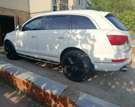 Ауди Ку 7 2012 в Новомосковске на Automoto.ua Белый Ауди Ку 7, объемом двигателя 3 л и пробегом 153 тыс. км за 14999 $, фото 18 на Automoto.ua