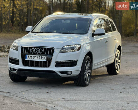 Білий Ауді Ку 7, об'ємом двигуна 2.97 л та пробігом 205 тис. км за 20700 $, фото 1 на Automoto.ua