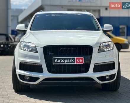 Білий Ауді Ку 7, об'ємом двигуна 3 л та пробігом 74 тис. км за 28990 $, фото 1 на Automoto.ua