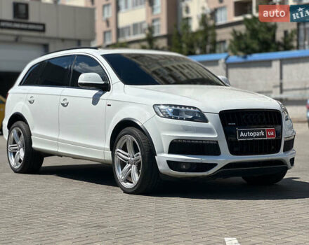 Білий Ауді Ку 7, об'ємом двигуна 3 л та пробігом 74 тис. км за 28990 $, фото 2 на Automoto.ua