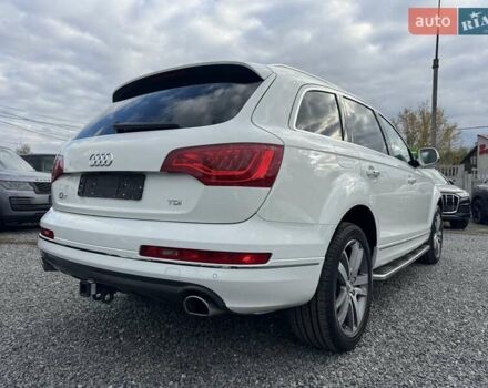Ауди Ку 7 2013 в Тернополе на Automoto.ua Белый Ауди Ку 7, объемом двигателя 2.97 л и пробегом 124 тыс. км за 23500 $, фото 28 на Automoto.ua