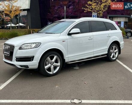 Ауді Ку 7 2013 у Києві на Automoto.ua Білий Ауді Ку 7, об'ємом двигуна 3 л та пробігом 243 тис. км за 13990 $, фото 3 на Automoto.ua