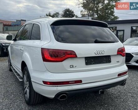 Ауди Ку 7 2013 в Тернополе на Automoto.ua Белый Ауди Ку 7, объемом двигателя 2.97 л и пробегом 124 тыс. км за 23500 $, фото 46 на Automoto.ua