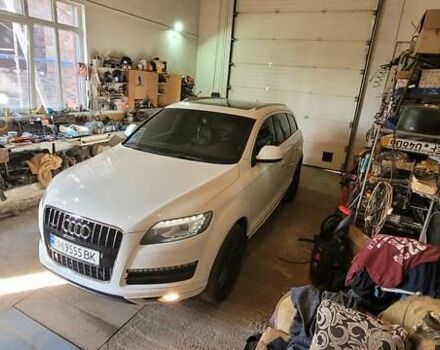 Белый Ауди Ку 7, объемом двигателя 2.97 л и пробегом 252 тыс. км за 24000 $, фото 2 на Automoto.ua