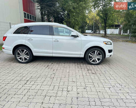Ауди Ку 7 2013 в Львове на Automoto.ua Белый Ауди Ку 7, объемом двигателя 3 л и пробегом 312 тыс. км за 15000 $, фото 2 на Automoto.ua