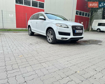 Ауди Ку 7 2013 в Львове на Automoto.ua Белый Ауди Ку 7, объемом двигателя 3 л и пробегом 312 тыс. км за 15000 $, фото 1 на Automoto.ua
